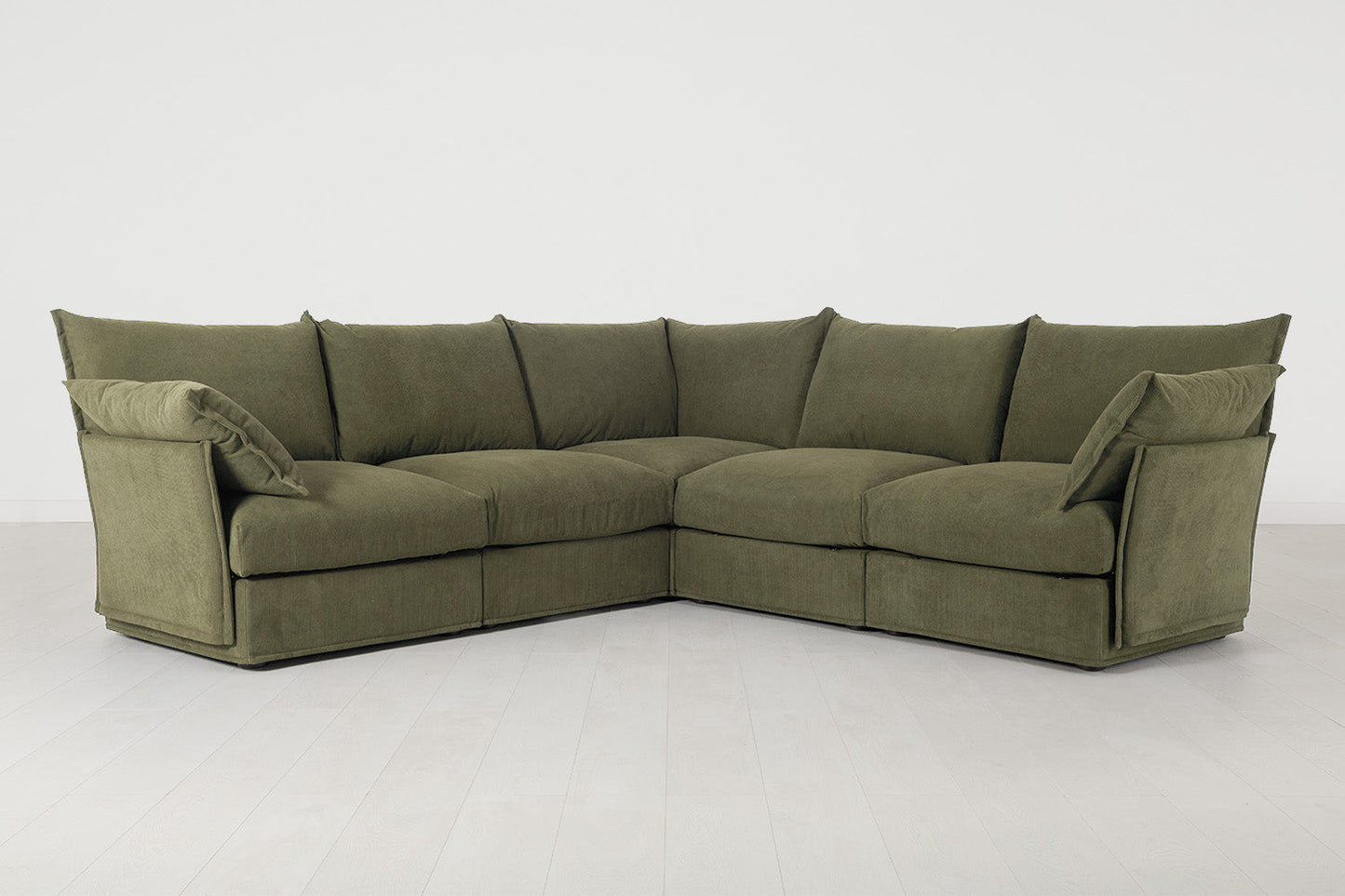Ecksofa Model 06, Fenchelgrün