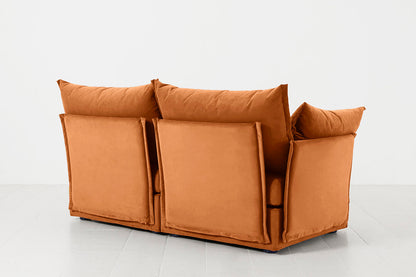 Zweisitzer-Sofa Model 06, Bronze
