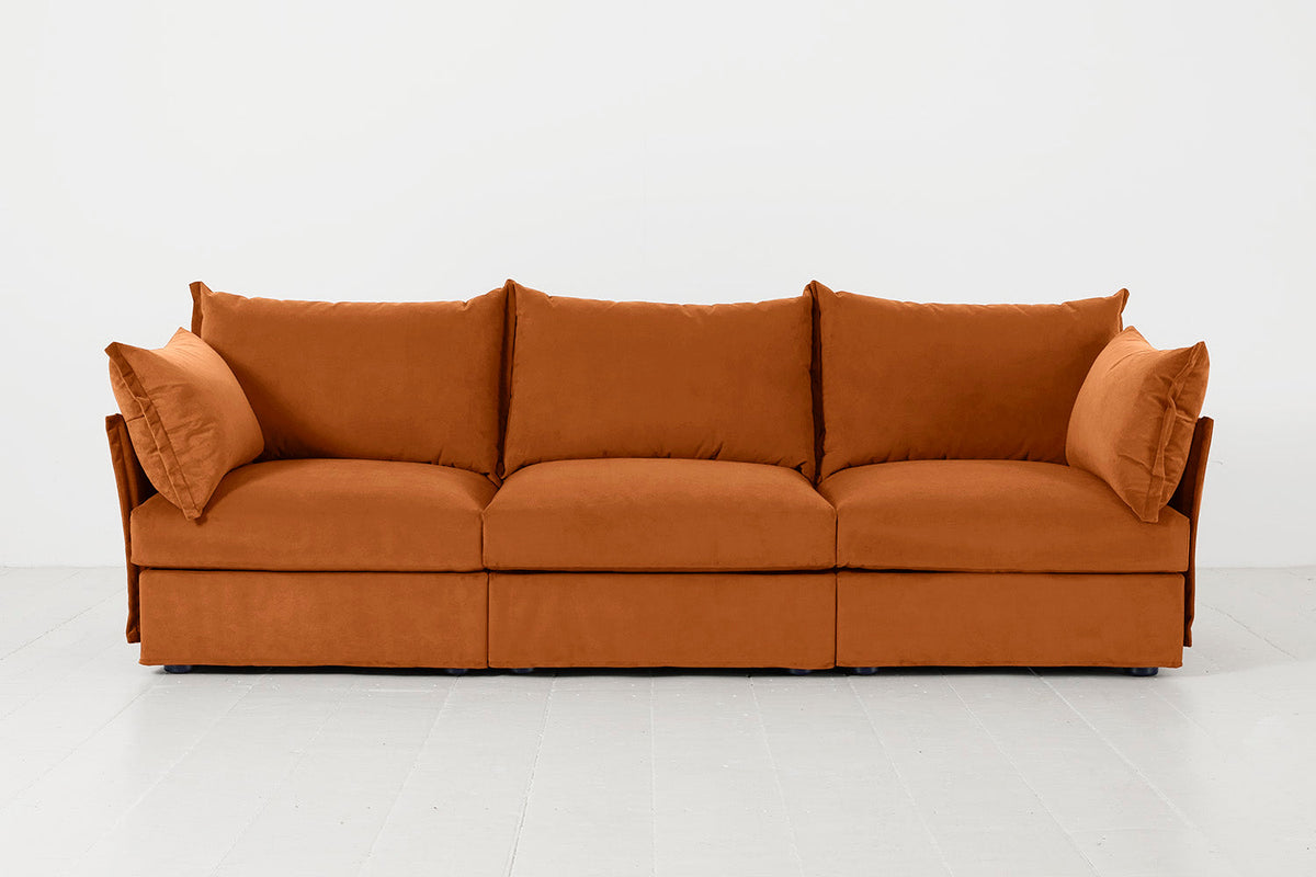 Dreisitzer-Sofa Model 06, Bronze