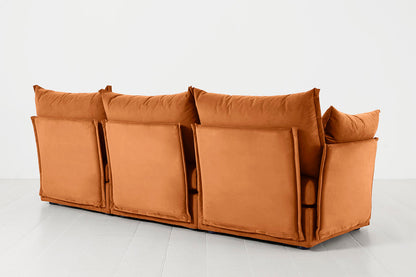 Dreisitzer-Sofa Model 06, Bronze