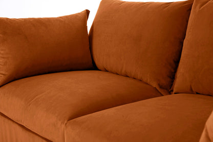 Zweisitzer-Sofa Model 06, Bronze