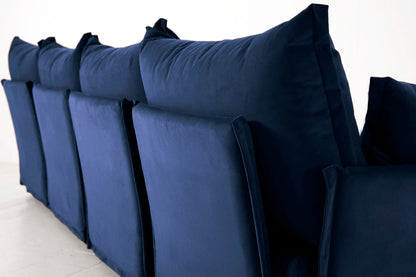 Model 06 Corner Sofa, Indigo