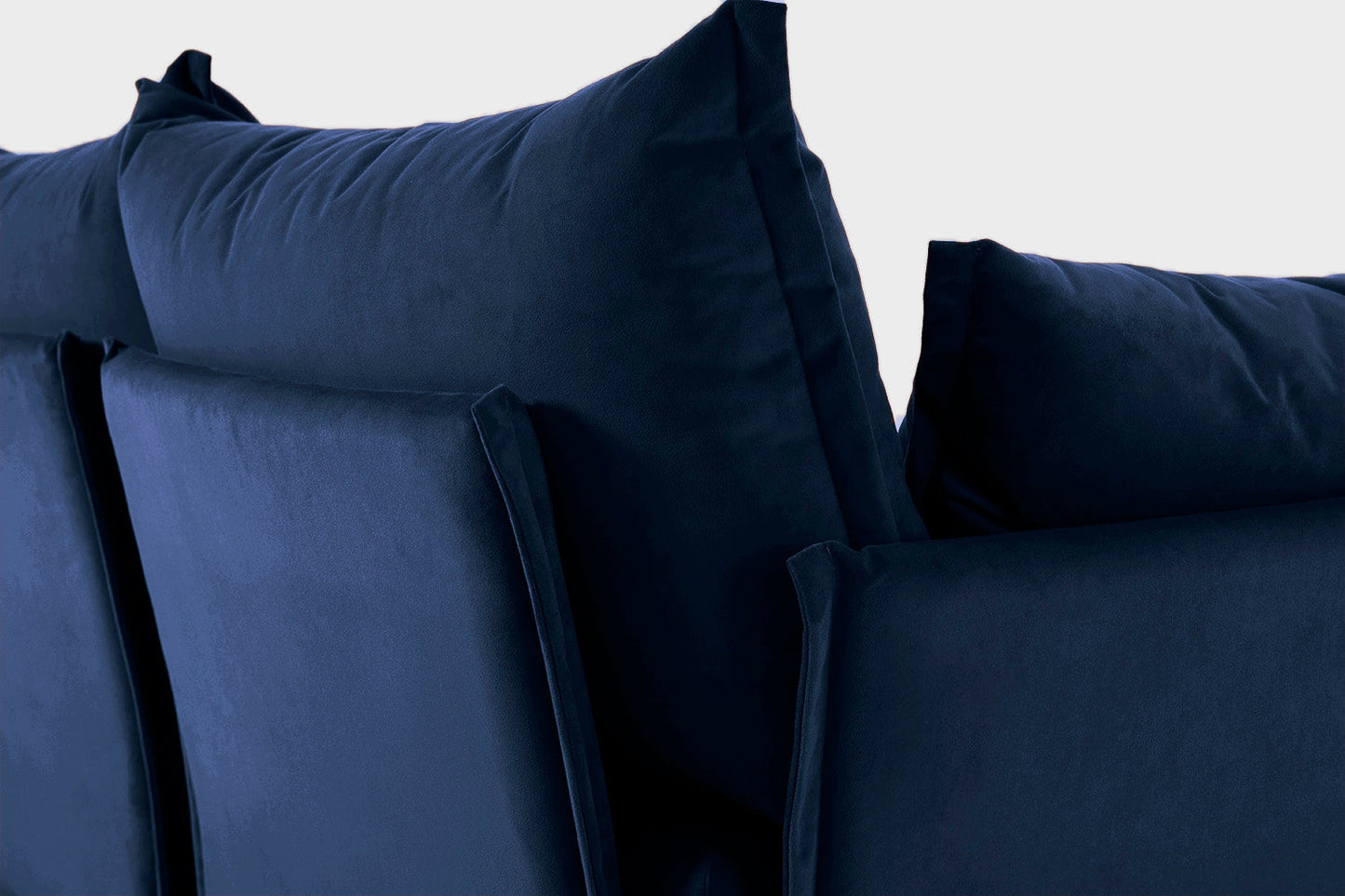 Zweisitzer-Sofa Model 06, Indigoblau