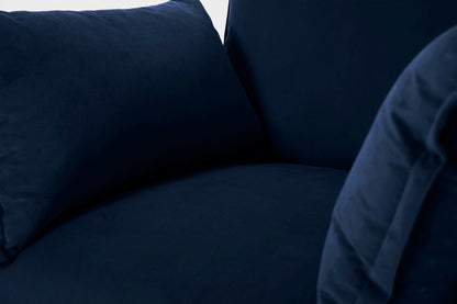 Sessel Model 06, Indigoblau