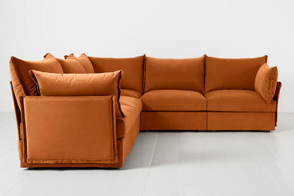 Model 06 Corner Sofa, Bronze