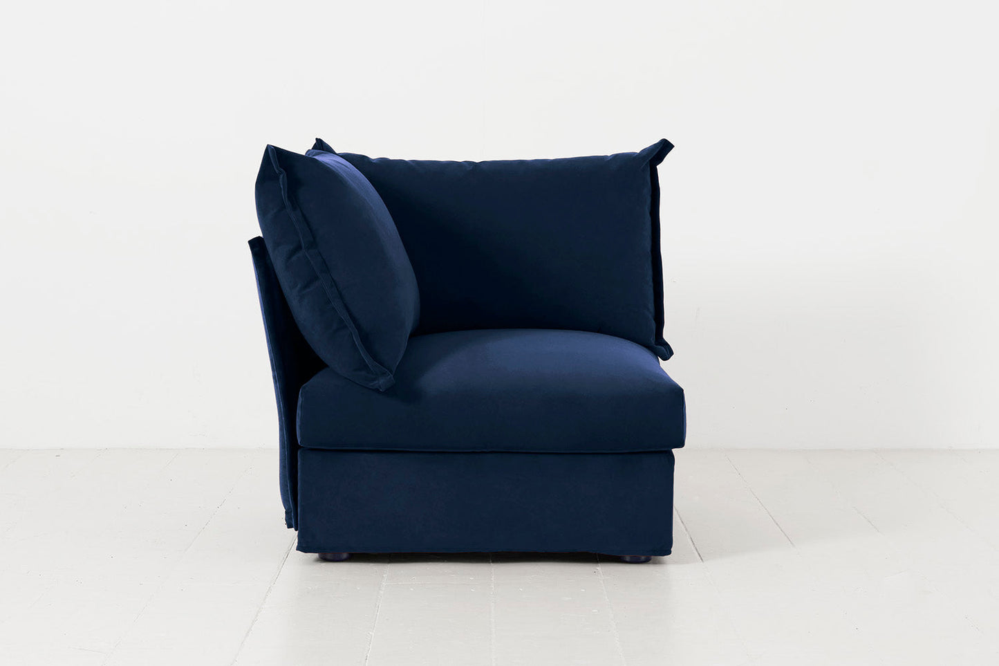 Eckmodul für modulares Sofa Model 06, Indigoblau