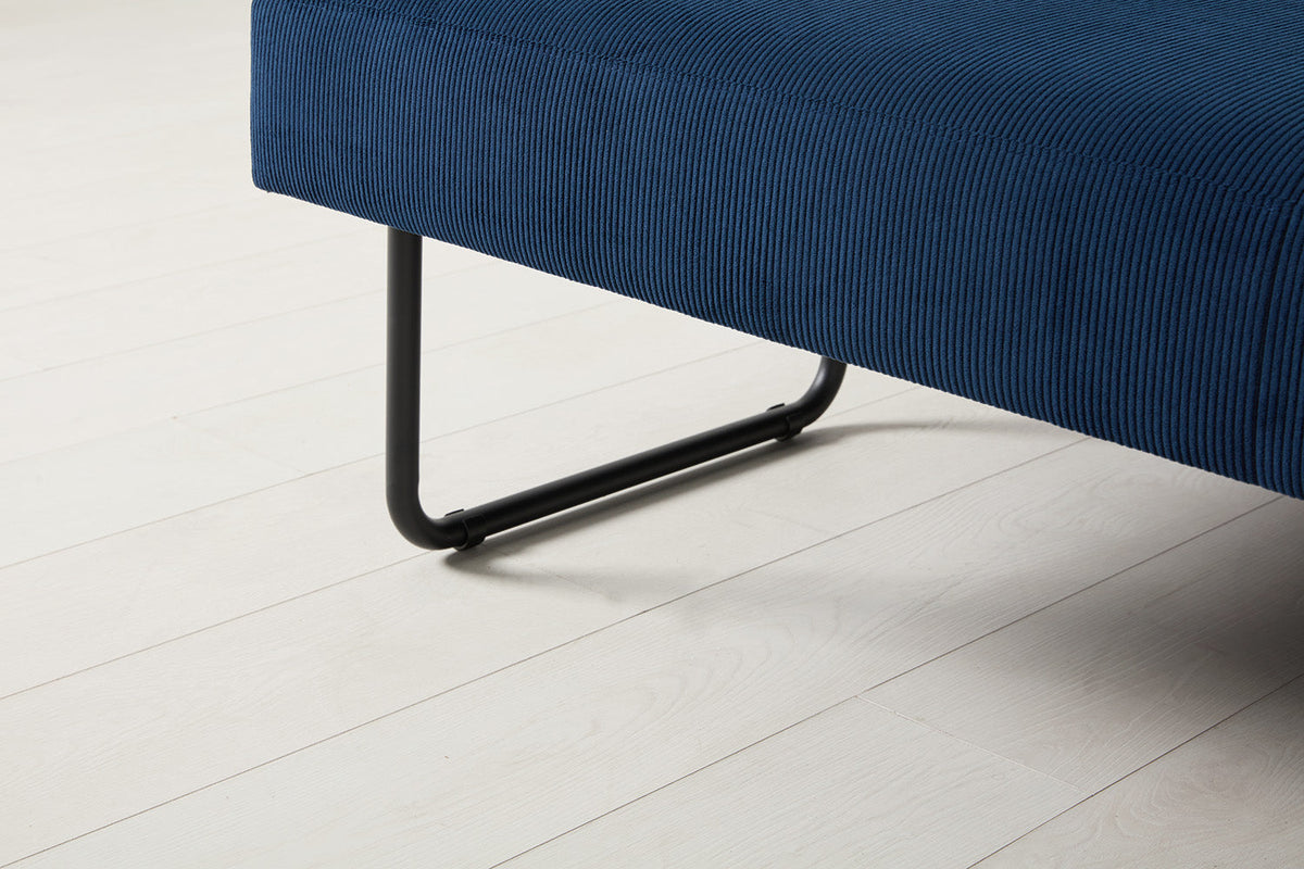2,5-Sitzer-Schlafsofa Model 08, Atlantikblau