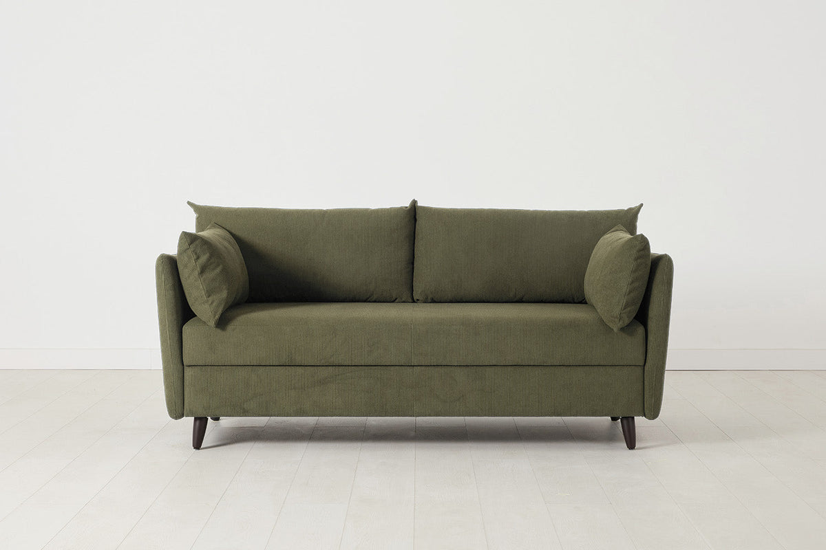 2,5-Sitzer-Schlafsofa Model 08, Fenchelgrün