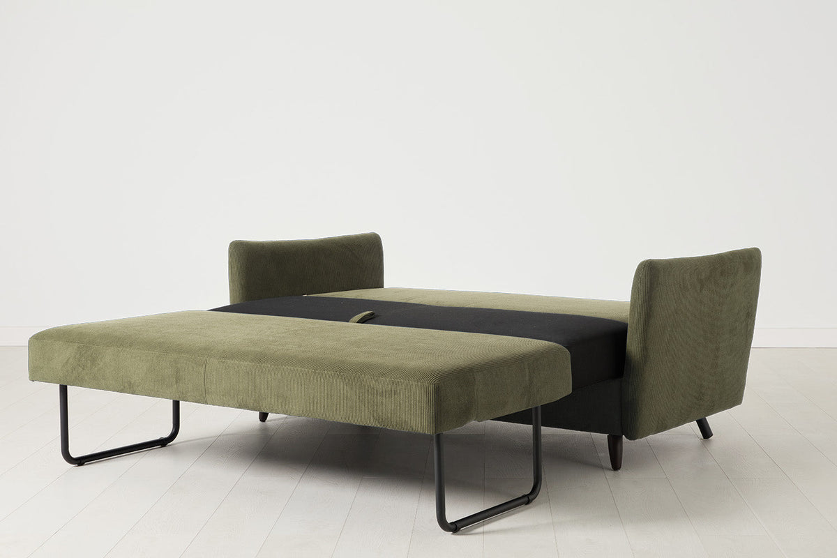 2,5-Sitzer-Schlafsofa Model 08, Fenchelgrün