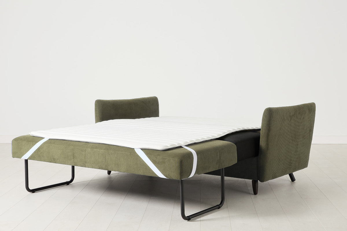 2,5-Sitzer-Schlafsofa Model 08, Fenchelgrün