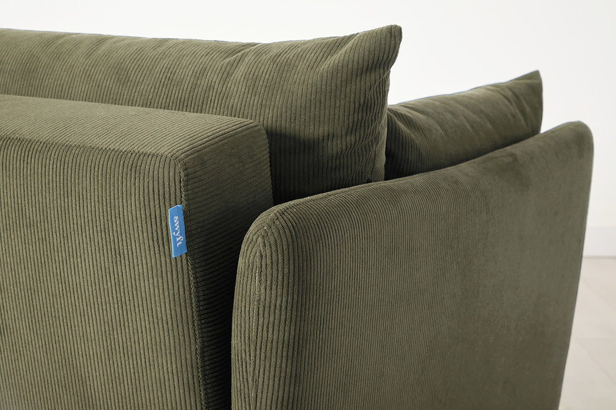 2,5-Sitzer-Schlafsofa Model 08, Fenchelgrün