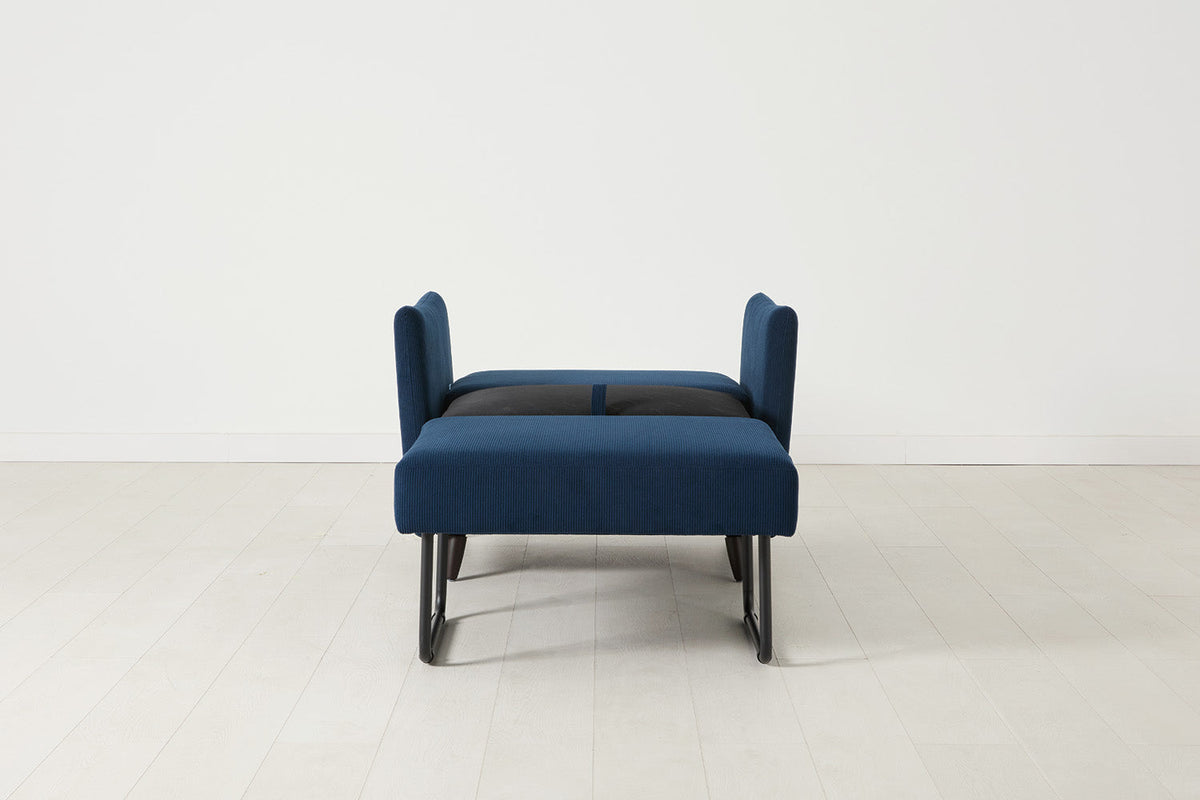 Model 08 Chair Bed Single Sofa Bed, Atlantic