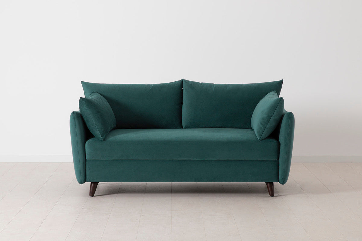 2,5-Sitzer-Schlafsofa Model 08, Eisvogelblau