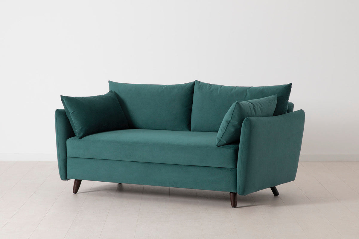 2,5-Sitzer-Schlafsofa Model 08, Eisvogelblau