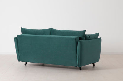 2,5-Sitzer-Schlafsofa Model 08, Eisvogelblau