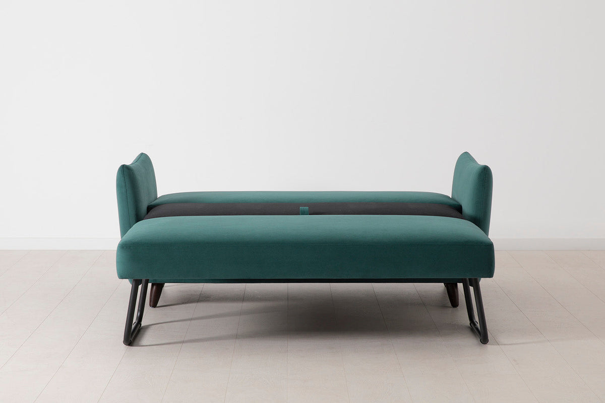 2,5-Sitzer-Schlafsofa Model 08, Eisvogelblau