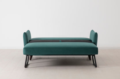 2,5-Sitzer-Schlafsofa Model 08, Eisvogelblau