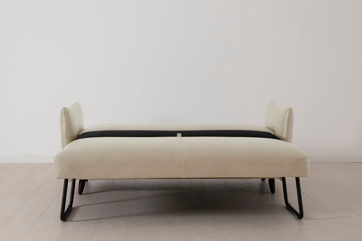 Model 08 Sofa Bed 2.5 Seater, Oyster
