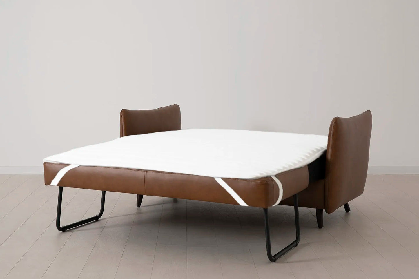 Model 08 Sofa Bed 2.5 Seater, Maple