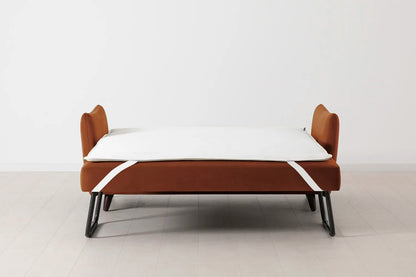 Model 08 Sofa Bed 2.5 Seater, Umber