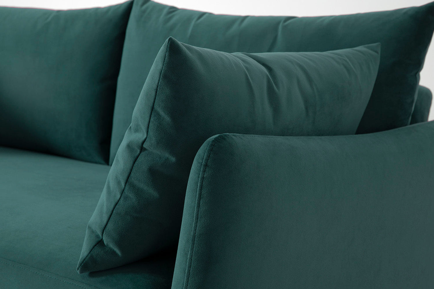 Model 08 Zweisitzer-Schlafsofa , Eisvogelblau