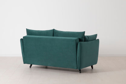 Model 08 Zweisitzer-Schlafsofa , Eisvogelblau