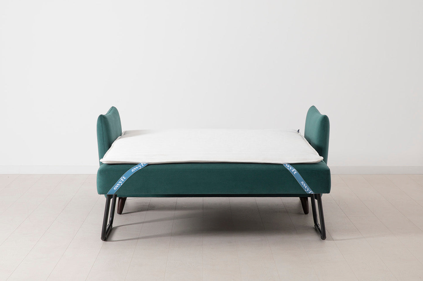 Model 08 Zweisitzer-Schlafsofa , Eisvogelblau