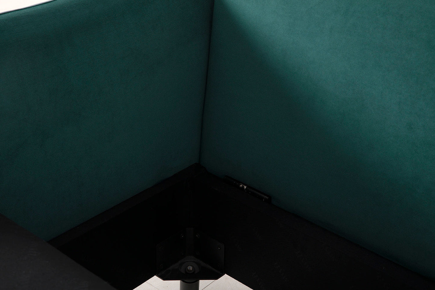 Model 08 Zweisitzer-Schlafsofa , Eisvogelblau