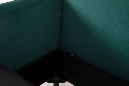 2,5-Sitzer-Schlafsofa Model 08, Eisvogelblau