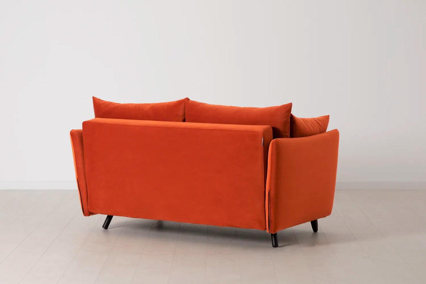 Model 08 Zweisitzer-Schlafsofa , Paprikarot