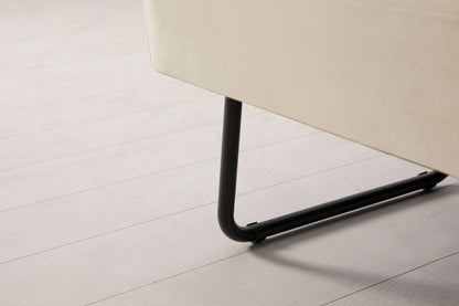 2,5-Sitzer-Schlafsofa Model 08, Knochenweiß