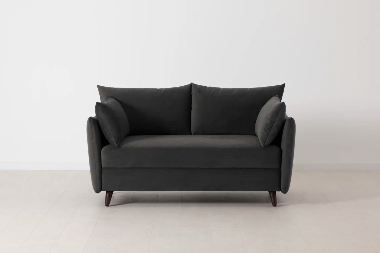 Model 08 Zweisitzer-Schlafsofa , Dunkelgrau