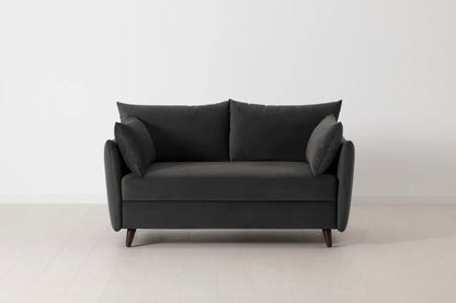 Model 08 Zweisitzer-Schlafsofa , Dunkelgrau