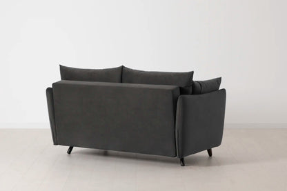 Model 08 Zweisitzer-Schlafsofa , Dunkelgrau