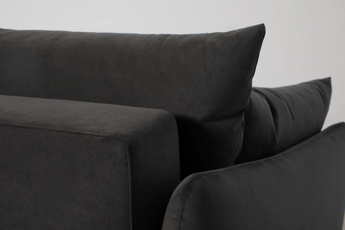 Model 08 Zweisitzer-Schlafsofa , Dunkelgrau