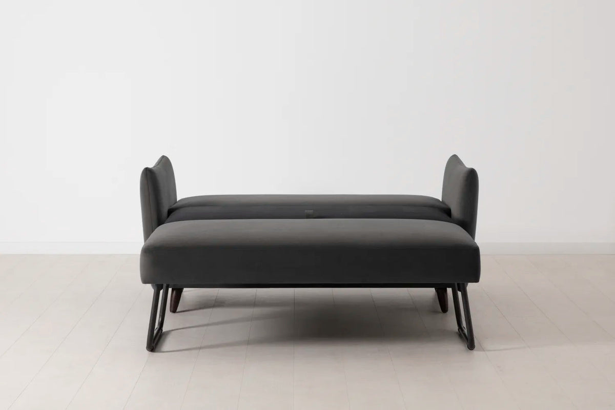 Model 08 Zweisitzer-Schlafsofa , Dunkelgrau