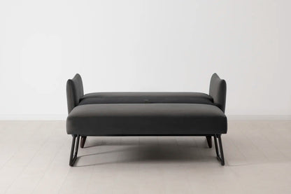 Model 08 Zweisitzer-Schlafsofa , Dunkelgrau