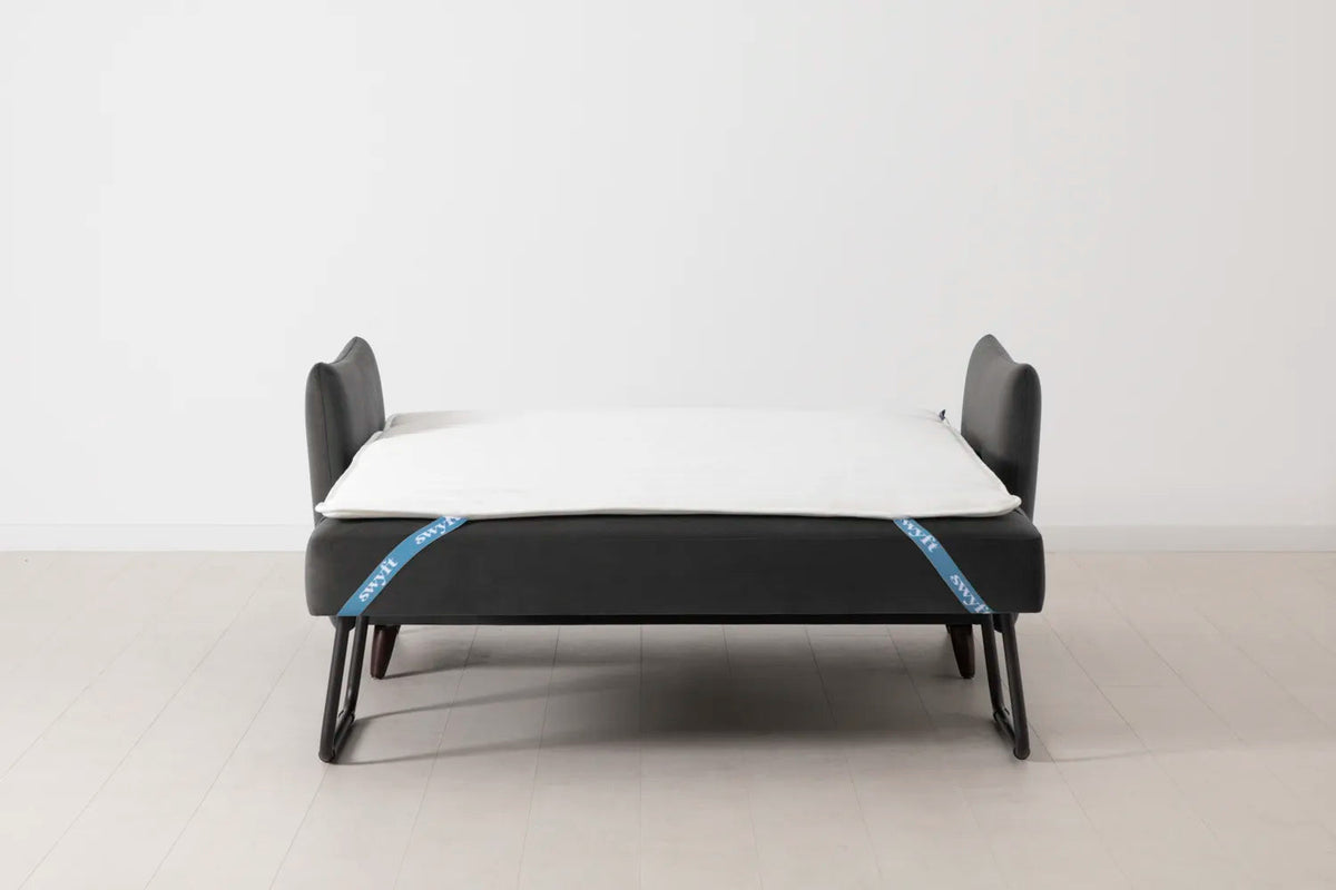 Model 08 Zweisitzer-Schlafsofa , Dunkelgrau