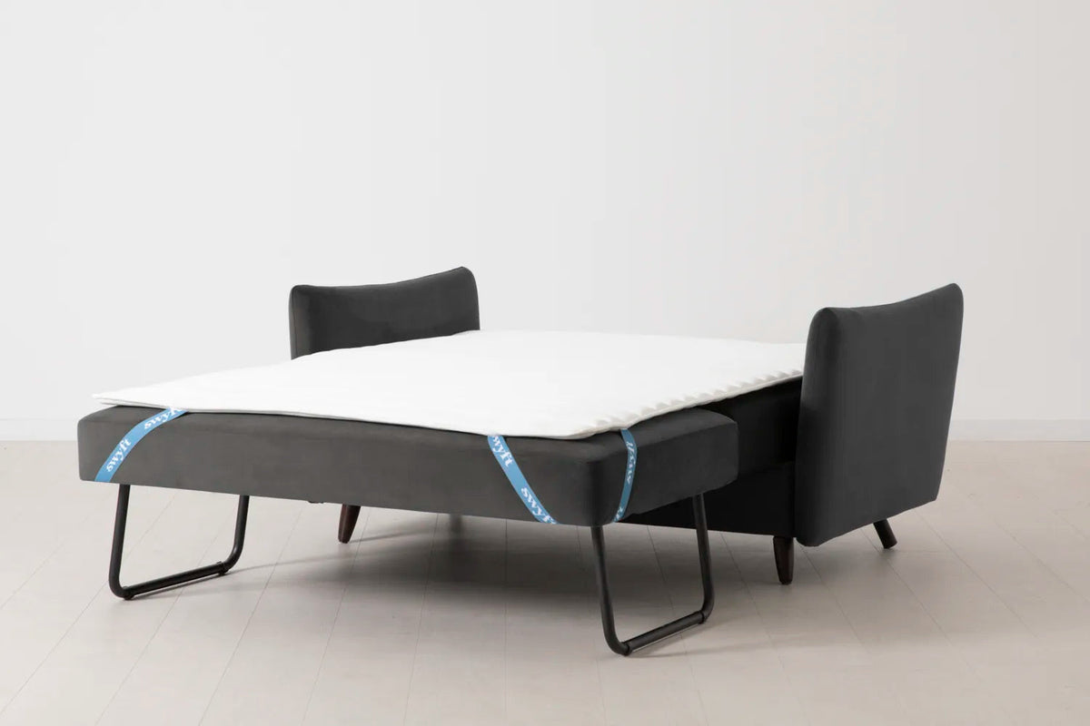 Model 08 Zweisitzer-Schlafsofa , Dunkelgrau
