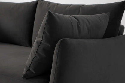 Model 08 Zweisitzer-Schlafsofa , Dunkelgrau