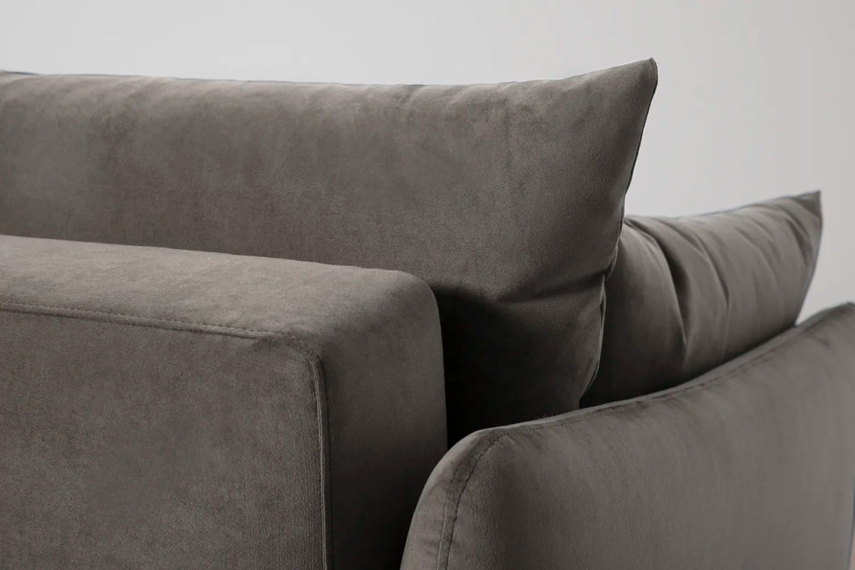 Model 08 Zweisitzer-Schlafsofa , Elefantengrau