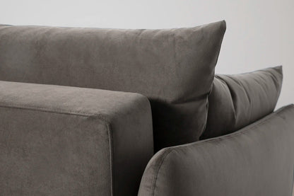 Model 08 Zweisitzer-Schlafsofa , Elefantengrau