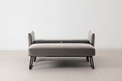 Model 08 Zweisitzer-Schlafsofa , Elefantengrau