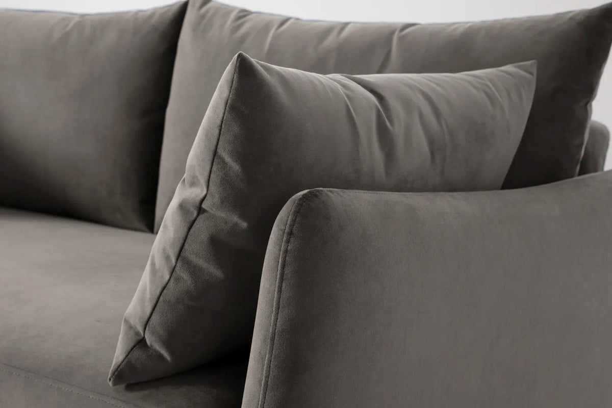 Model 08 Zweisitzer-Schlafsofa , Elefantengrau