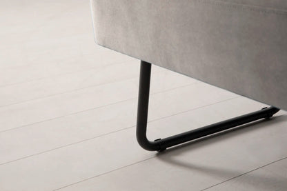 Model 08 Zweisitzer-Schlafsofa , Elefantengrau