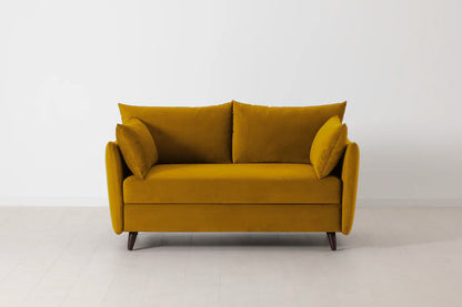 Model 08 Zweisitzer-Schlafsofa , Senfgelb