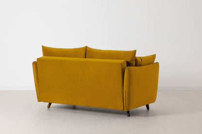 Model 08 Zweisitzer-Schlafsofa , Senfgelb