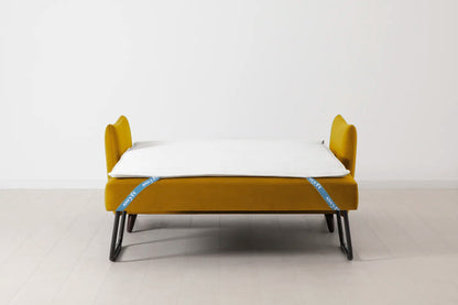 Model 08 Zweisitzer-Schlafsofa , Senfgelb