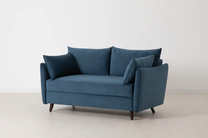 Model 08 Zweisitzer-Schlafsofa , Blaugrün