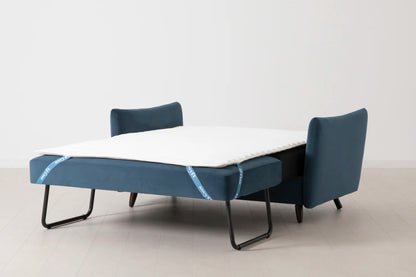 Model 08 Zweisitzer-Schlafsofa , Blaugrün